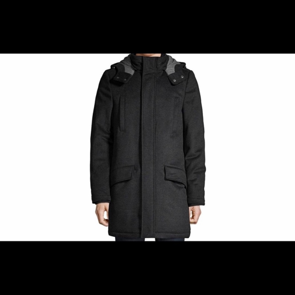 New Tommy Hilfiger Men's Modern-Fit Pilot Coat